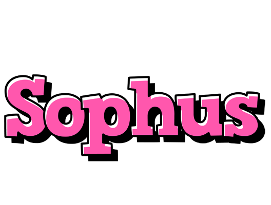 Sophus girlish logo