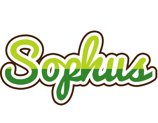 Sophus golfing logo