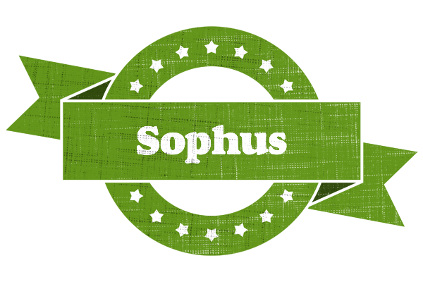 Sophus natural logo