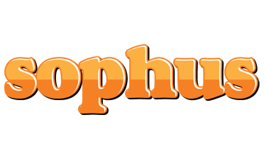 Sophus orange logo