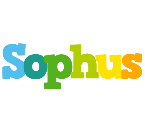 Sophus rainbows logo