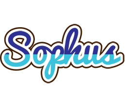Sophus raining logo