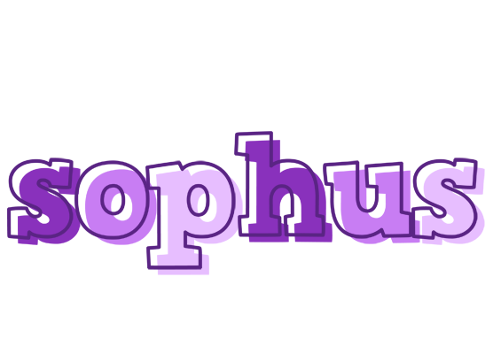 Sophus sensual logo