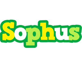 Sophus soccer logo