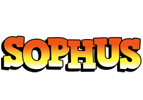 Sophus sunset logo