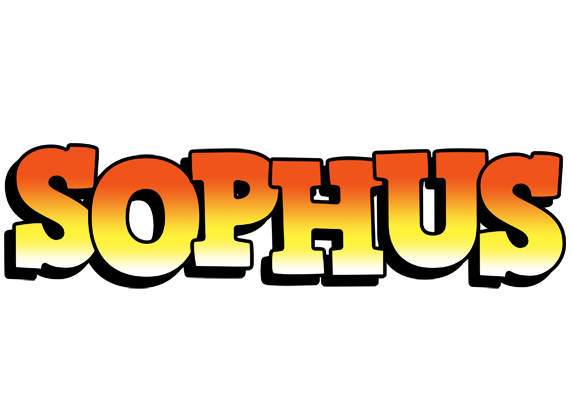 Sophus sunset logo