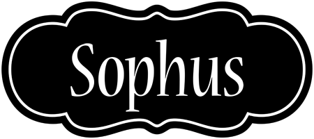 Sophus welcome logo