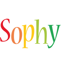 Sophy birthday logo