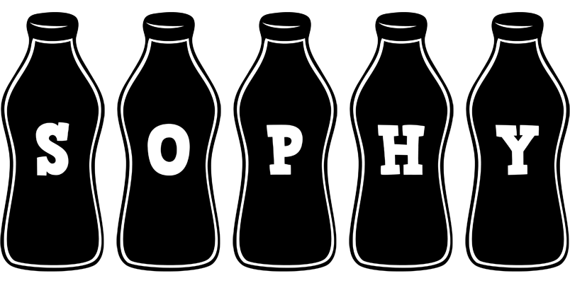 Sophy bottle logo