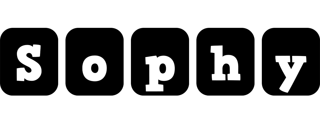 Sophy box logo