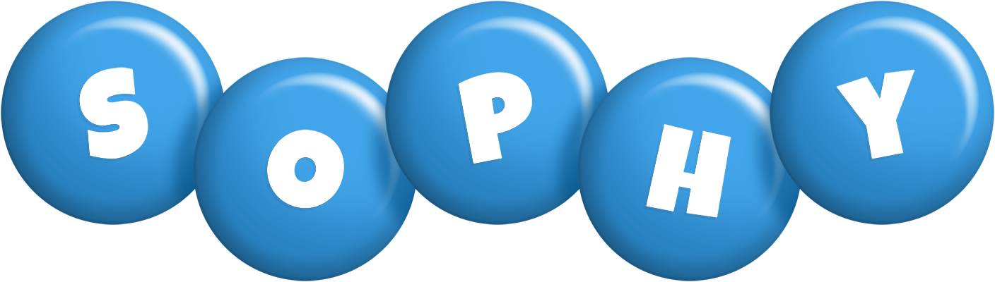 Sophy candy-blue logo