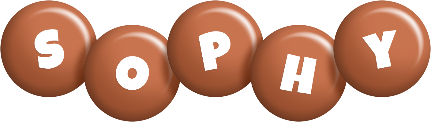 Sophy candy-brown logo
