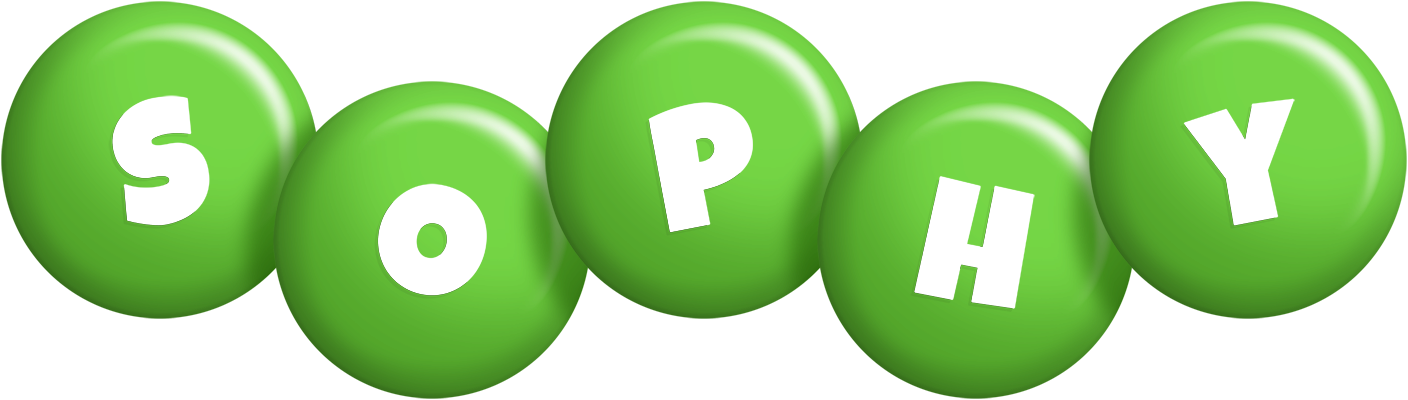 Sophy candy-green logo