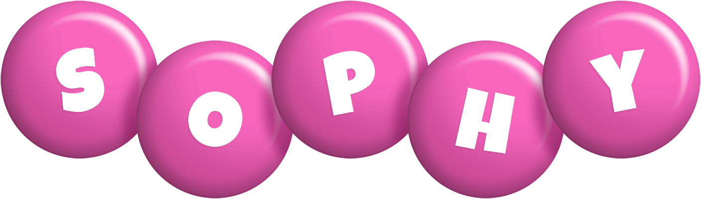 Sophy candy-pink logo