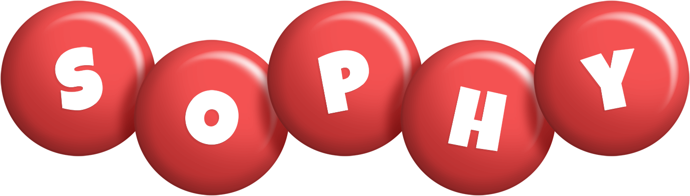 Sophy candy-red logo