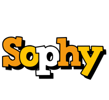 Sophy cartoon logo