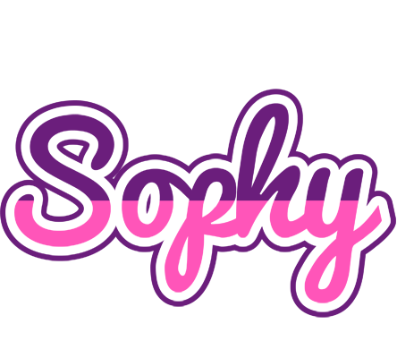 Sophy cheerful logo