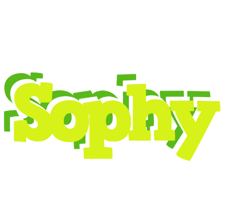 Sophy citrus logo