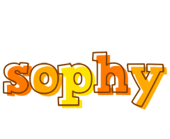 Sophy desert logo