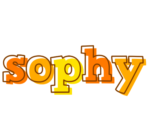 Sophy desert logo