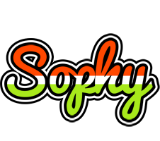 Sophy exotic logo