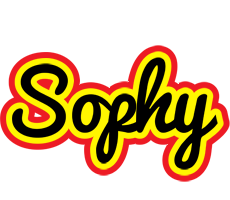 Sophy flaming logo