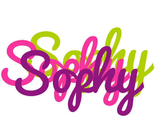 Sophy flowers logo