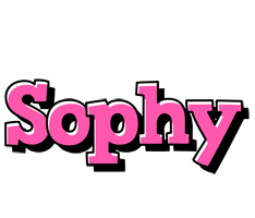 Sophy girlish logo