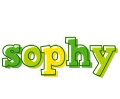 Sophy juice logo