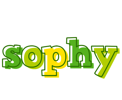 Sophy juice logo