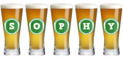 Sophy lager logo