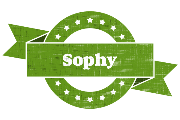Sophy natural logo
