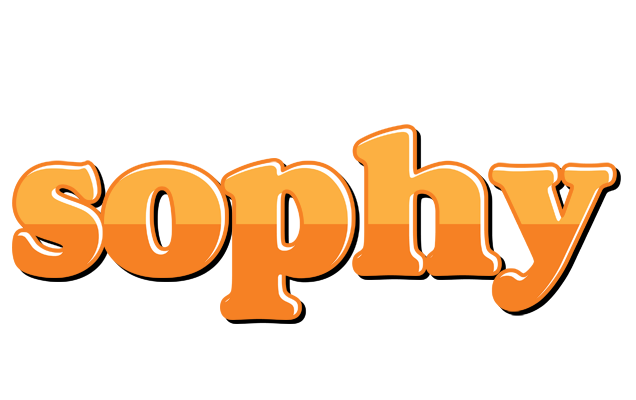 Sophy orange logo