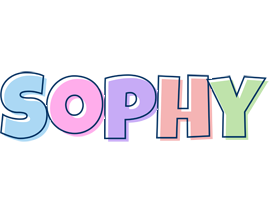 Sophy pastel logo