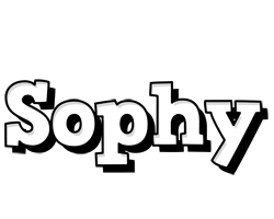 Sophy snowing logo