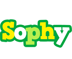 Sophy soccer logo