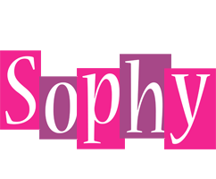 Sophy whine logo