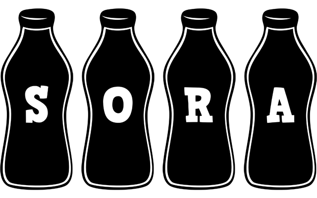 Sora bottle logo