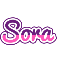 Sora cheerful logo