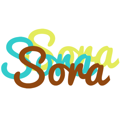 Sora cupcake logo
