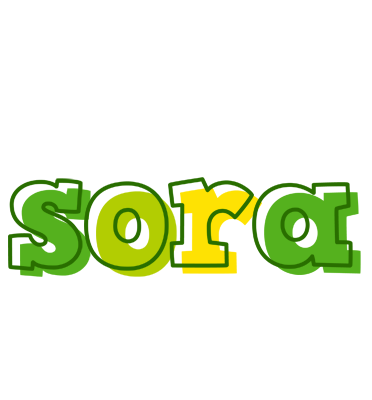 Sora juice logo