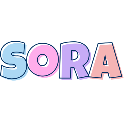 Sora pastel logo