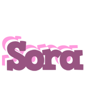 Sora relaxing logo