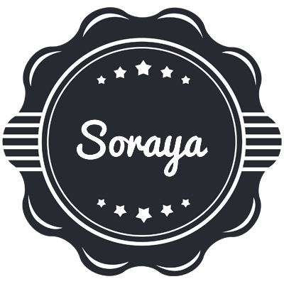 Soraya badge logo