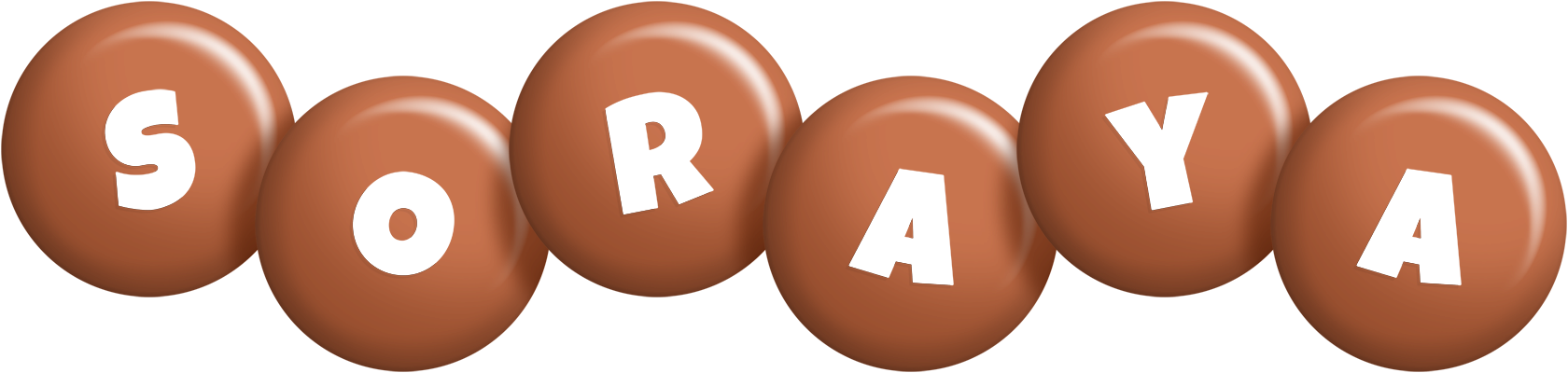 Soraya candy-brown logo