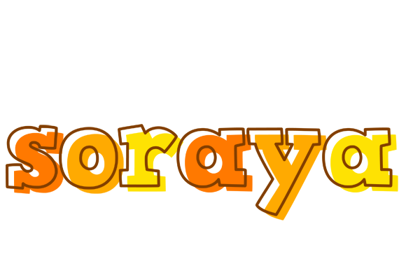 Soraya desert logo