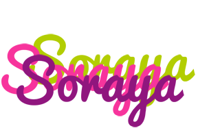 Soraya flowers logo