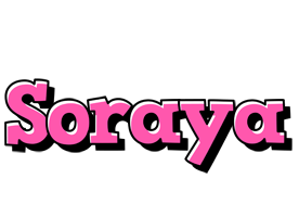 Soraya girlish logo