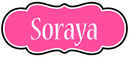 Soraya invitation logo