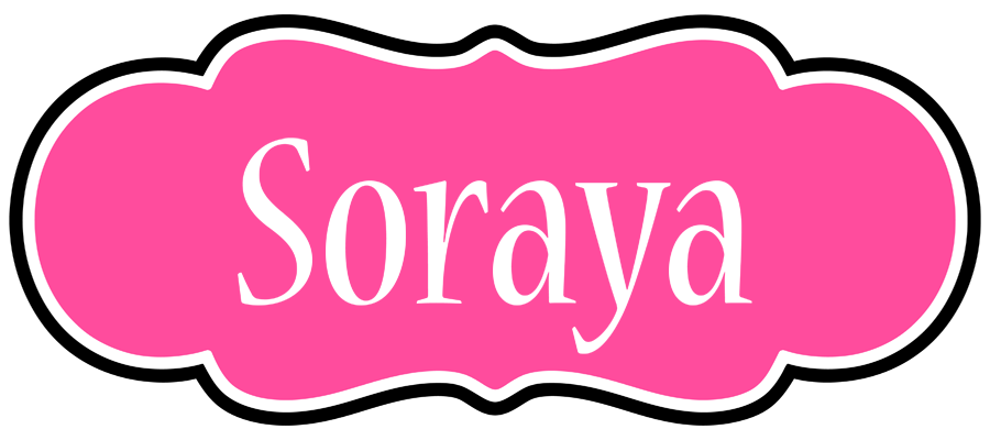 Soraya invitation logo
